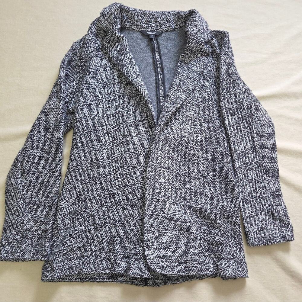 Simply Vera Vera Wang Woman's Black and Grey Blazer size M